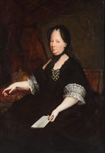 Portrait of Empress Maria Theresia of Austria (1717-1780) as a widow, 1772. Artist: Maron, Anton von (1733-1808)
