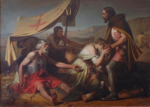The Thirst Suffered by the First Crusaders, 1852. Artist: Guardassoni, Alessandro (1819-1888)