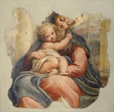 Madonna della Scala, ca 1524. Artist: Correggio (1489-1534)