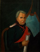Portrait of Alexander Semyonovich Shishkov (1754-1841), 1820s. Artist: Anonymous