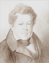Portrait of Alexander Ivanovich Turgenev (1784-1845), 1833. Artist: Kestner, Georg Christian August (1777-1853)