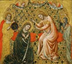 The Coronation of the Virgin, 1340-1344. Artist: Vitale da Bologna (ca 1308-1369)