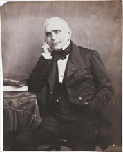 Portrait of Eugène Scribe (1791-1861), 1862. Artist: Nadar, Gaspard-Félix (1820-1910)
