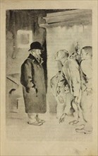 Illustration for the novel The Republic of ShKID by L. Panteleyev and Grigori Belykh, 1927. Artist: Tyrsa, Nikolai Andreyevich (1887-1942)