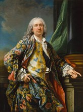 Portrait of an unknown man, ca 1735-1739. Artist: Van Loo, Carle (1705-1765)