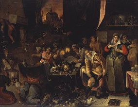 The Witches' Kitchen, 1606. Artist: Francken, Frans, the Younger (1581-1642)