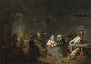 The Witches' Sabbath. Artist: Teniers, David, the Younger (1610-1690)