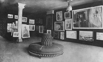Munch's exhibition in Equitable Palast in Berlin, December 1892, 1892. Artist: Marschalk, Max (1863-1940)