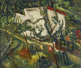 Maison de Clamart, c. 1918. Artist: Soutine, Chaim (1893-1943)