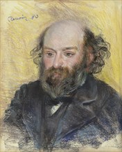 Portrait of Paul Cézanne (1839-1906), 1880. Artist: Renoir, Pierre Auguste (1841-1919)