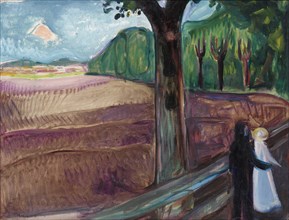 Summer Night (Sommernatt), 1917. Artist: Munch, Edvard (1863-1944)
