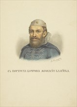 Afanasy Vlasyev, 1850s. Artist: Solntsev, Fyodor Grigoryevich (1801-1892)