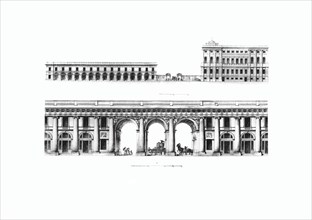 Design of the His Imperial Majesty's Own Cabinet (Chancellery) in Petersburg, 1802. Artist: Quarenghi, Giacomo Antonio Domenico (1744-1817)