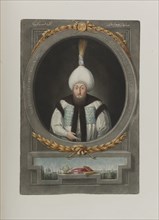 Portrait of Sultan Mustafa III (1717-1774), 1815. Artist: Anonymous