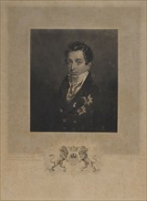 Portrait of Kyrill Alexandrovich Naryshkin (1786-1838). Artist: Dawe, Henry Edward (1790-1848)