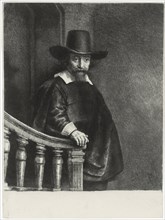 Ephraim Bueno, Jewish Physician, 1647. Artist: Rembrandt van Rhijn (1606-1669)
