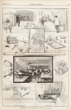 Opium-Smoking in New York (From Harper's Weekly, September 24, 1881), 1881. Artist: Anonymous