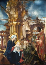 The Adoration of the Magi, c.1535. Artist: Altdorfer, Albrecht (c. 1480-1538)