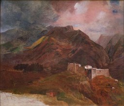 The Peak Fort on the island of Madeira, 1849-1850. Artist: Briullov, Karl Pavlovich (1799-1852)