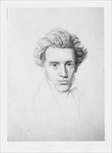 Søren Kierkegaard (1813-1855), c. 1840. Artist: Kierkegaard, Niels Christian (1806-1882)