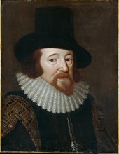 Portrait of Francis Bacon (1561?1626), c. 1622. Artist: Anonymous