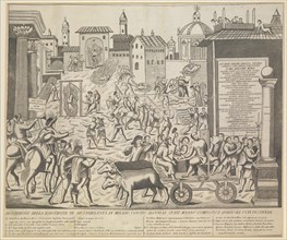 Great Plague of Milan, 1630, ca 1835. Artist: Anonymous
