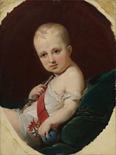 Napoléon François Bonaparte, Duke of Reichstadt, King of Rome (1811-1832), ca 1812. Artist: Mauzaisse, Jean-Baptiste (1784-1844)