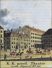 The Theater an der Wien, Vienna, Early 19th century. Artist: Anonymous