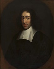 Portrait of Baruch Spinoza, Last quarter of 17th century. Artist: Anonymous