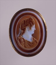 Portrait of Agrippina the Younger (Agrippina Minor), Wife of the Emperor Claudius. Cameo, Mid of 1st Artist: Classical Antiquities