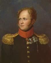 Portrait of Emperor Alexander I (1777-1825), ca 1814. Artist: Gérard, François Pascal Simon (1770-1837)
