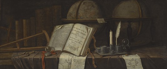 Vanitas Still Life. Artist: Collier, Edwaert (1642-1708)