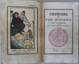 Le Grimoire du Pape Honorius, 1760. Artist: Anonymous