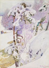 Early spring, 1911. Artist: Halonen, Pekka (1865-1933)