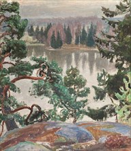 Sarvikallio, 1916. Artist: Halonen, Pekka (1865-1933)