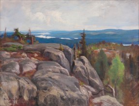 Landscape (Maisema Kolilta), 1929. Artist: Järnefelt, Eero (1863-1937)
