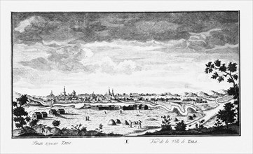 View of Tara, ca 1735. Artist: Lürsenius, Johann Wilhelm (1704-1771)