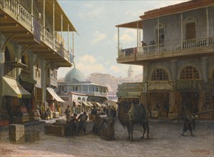 View of Tiflis, 1874. Artist: Vereshchagin, Pyotr Petrovich (1836-1886)