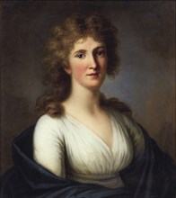 Portrait of Sara Anna von Miltitz (1774-1819). Artist: Tischbein, Johann Friedrich August (1750-1812)
