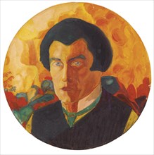 Self-Portrait, 1908-1910. Artist: Malevich, Kasimir Severinovich (1878-1935)
