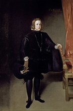 Portrait of Prince Balthasar Charles, 1645. Artist: Martínez del Mazo, Juan Bautista (1605-1667)