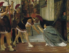 Proclaiming Claudius Emperor, 1867. Artist: Alma-Tadema, Sir Lawrence (1836-1912)