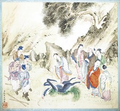 The Life of Confucius, Early 18th century. Artist: Bingzhen, Jiao (1689-1726)