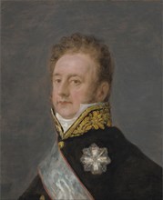 Portrait of Prince Aloys Wenzel von Kaunitz-Rietberg (1774-1848). Artist: Goya, Francisco, de (1746-1828)