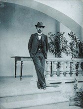 Anton Chekhov in Yalta, 1899-1900. Artist: Anonymous