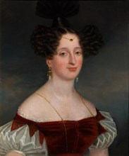 Portrait of Countess Yelizaveta Ksaweryevna Vorontsova (1792-1880). Artist: Robertson, Christina (1796-1854)