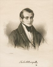Portrait of the Composer Norbert Burgmüller (1810-1836), 1836. Artist: Becker, Jakob (1810-1872)