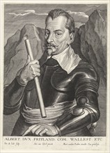 Albrecht von Wallenstein (1583-1634), c.1630. Artist: Jode, Pieter I, de (1570-1634)