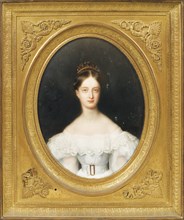 Princess Clémentine of Orléans (1817-1907), princess of Saxe-Coburg and Gotha, 1830. Artist: Duchesne, Jean Baptiste Joseph (1770-1856)