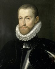 Portrait of Rudolf II of Austria (1552?1612), Holy Roman Emperor, ca 1578. Artist: Rota, Martino (c. 1520-1583)